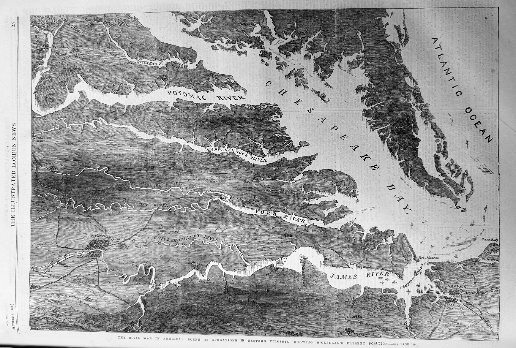 East virginia map